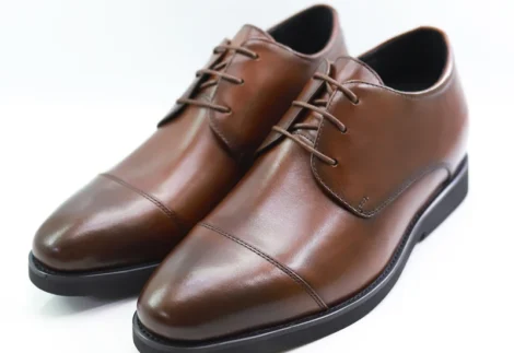 Men's Fashionable Genuine Leather Elevator Shoes